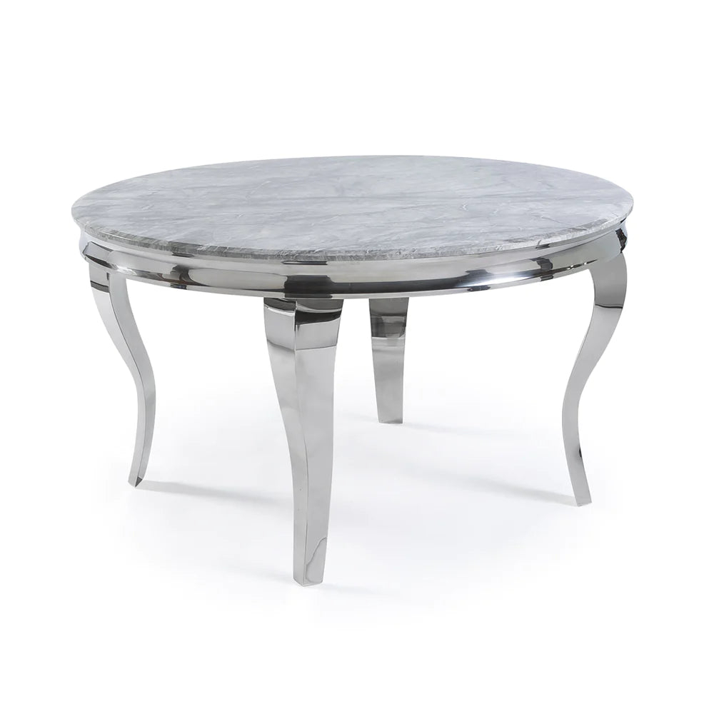 Louis white glass on sale dining table