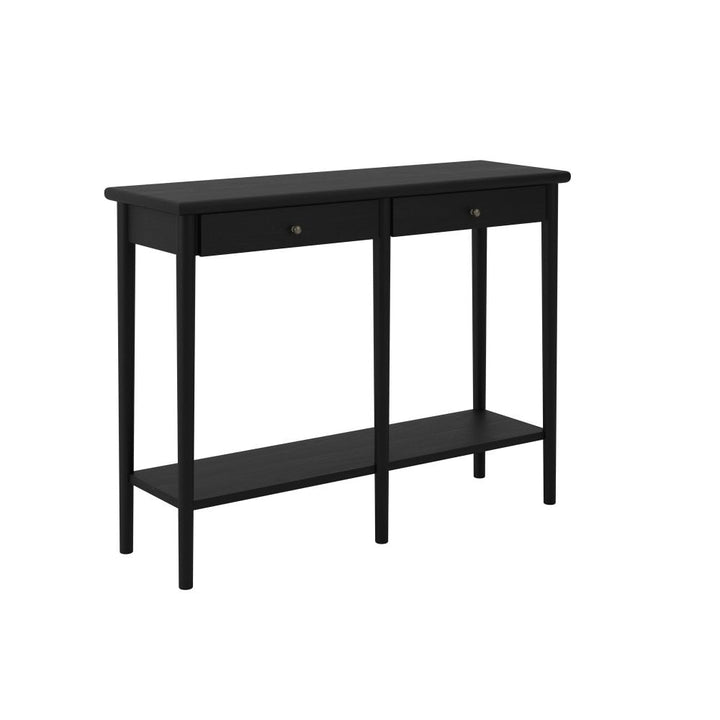 Madison Designs Jackson Matte Black Console Table