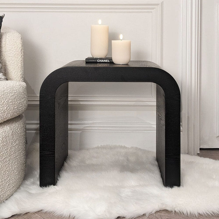 Madison Designs Lake Black Side Table