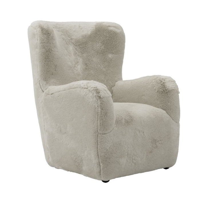 Madison Designs Faux Fur Bear wolf Chair