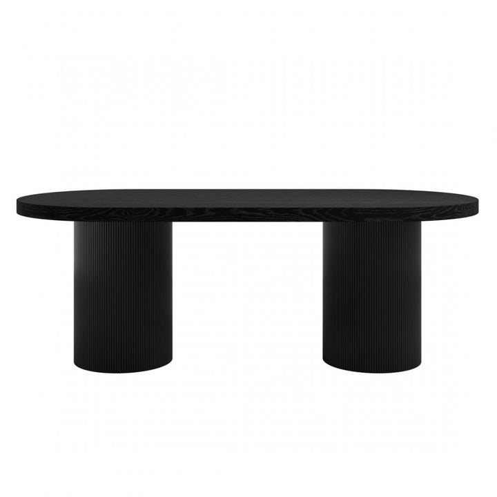 Madison Designs Rina Black Dining Table - 220cm