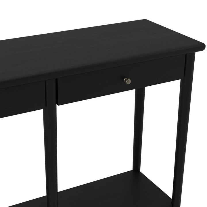 Madison Designs Jackson Matte Black Console Table