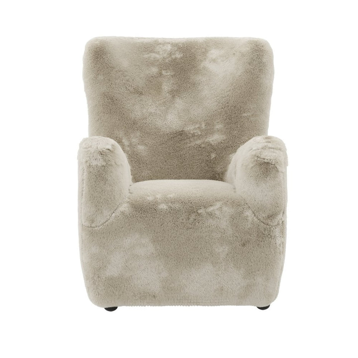 Madison Designs Faux Fur Bear Coyote Chair