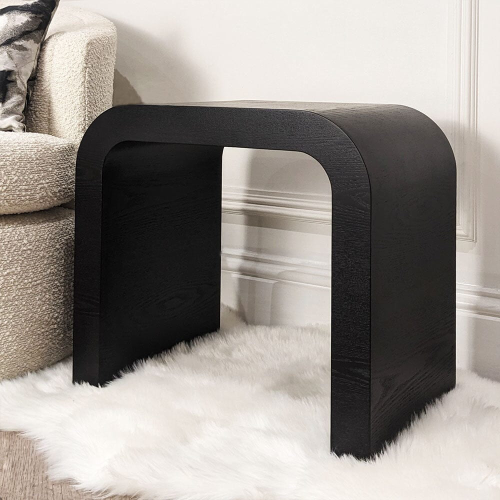 Madison Designs Lake Black Side Table