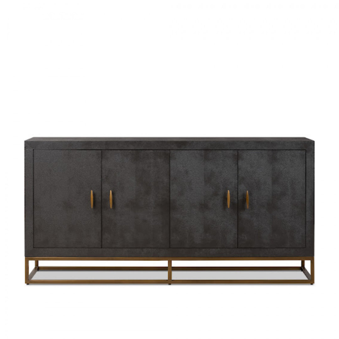 DI Designs Hampton Sideboard in Brown Shagreen - Belmont Interiors