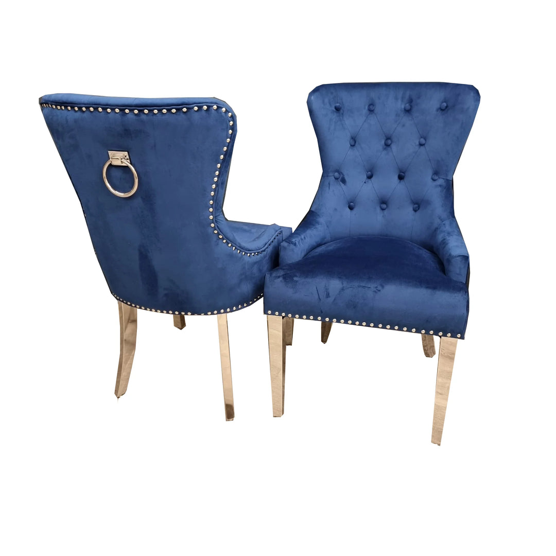 Megan Velvet Dining Chair - Belmont Interiors