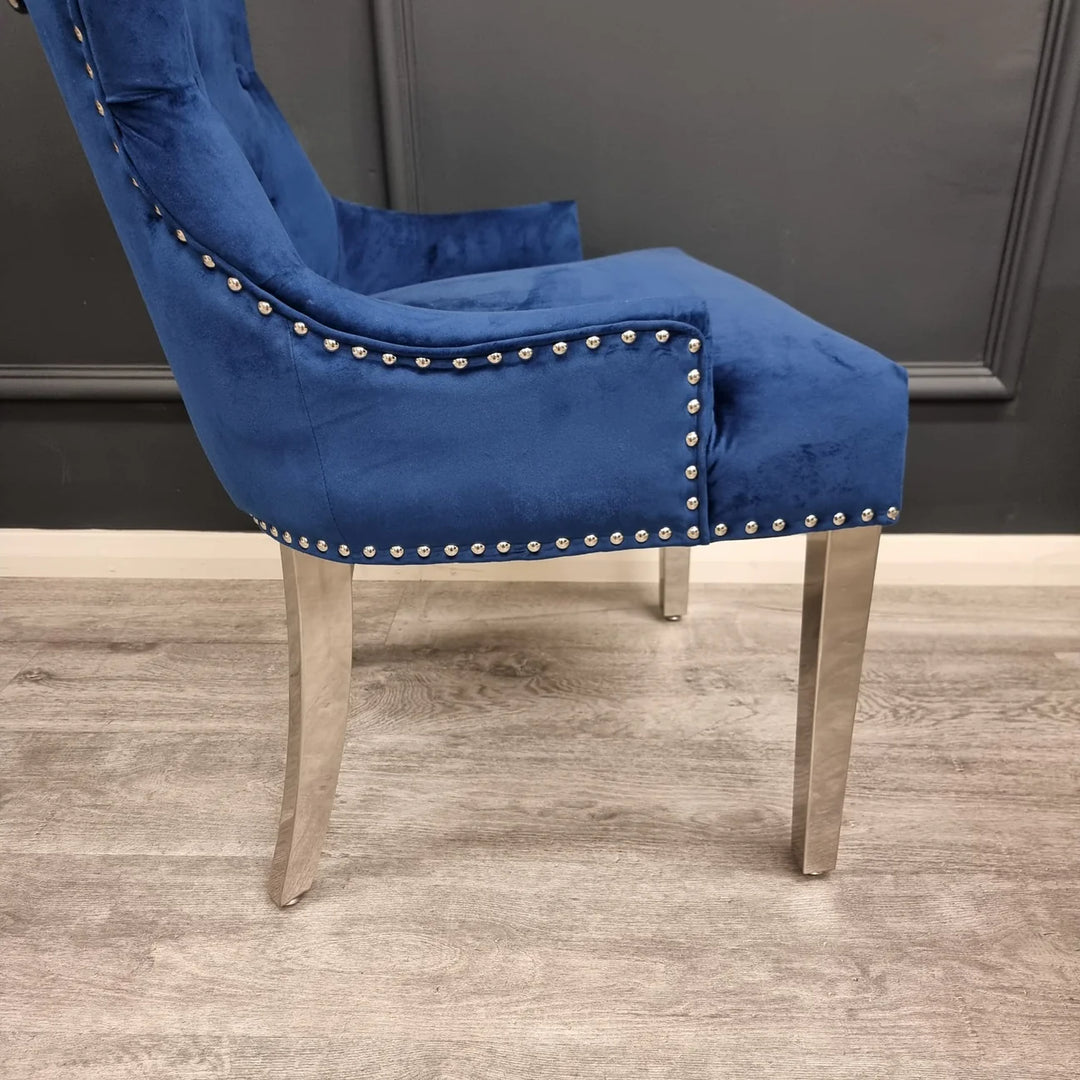 Megan Velvet Dining Chair - Belmont Interiors