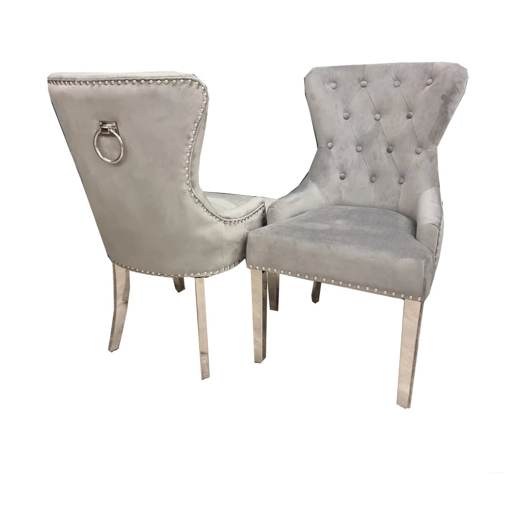 Megan Velvet Dining Chair - Belmont Interiors