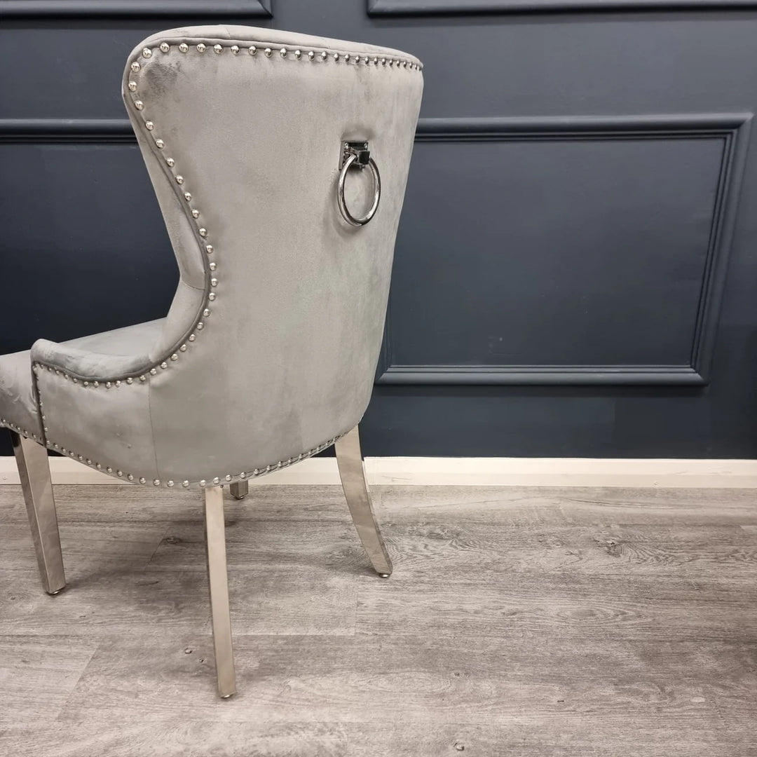 Megan Velvet Dining Chair - Belmont Interiors