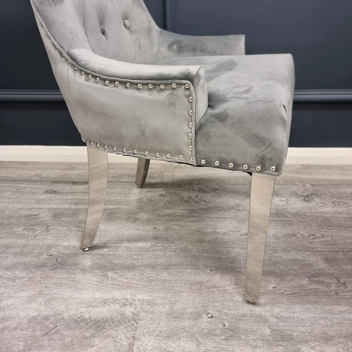 Megan Velvet Dining Chair - Belmont Interiors