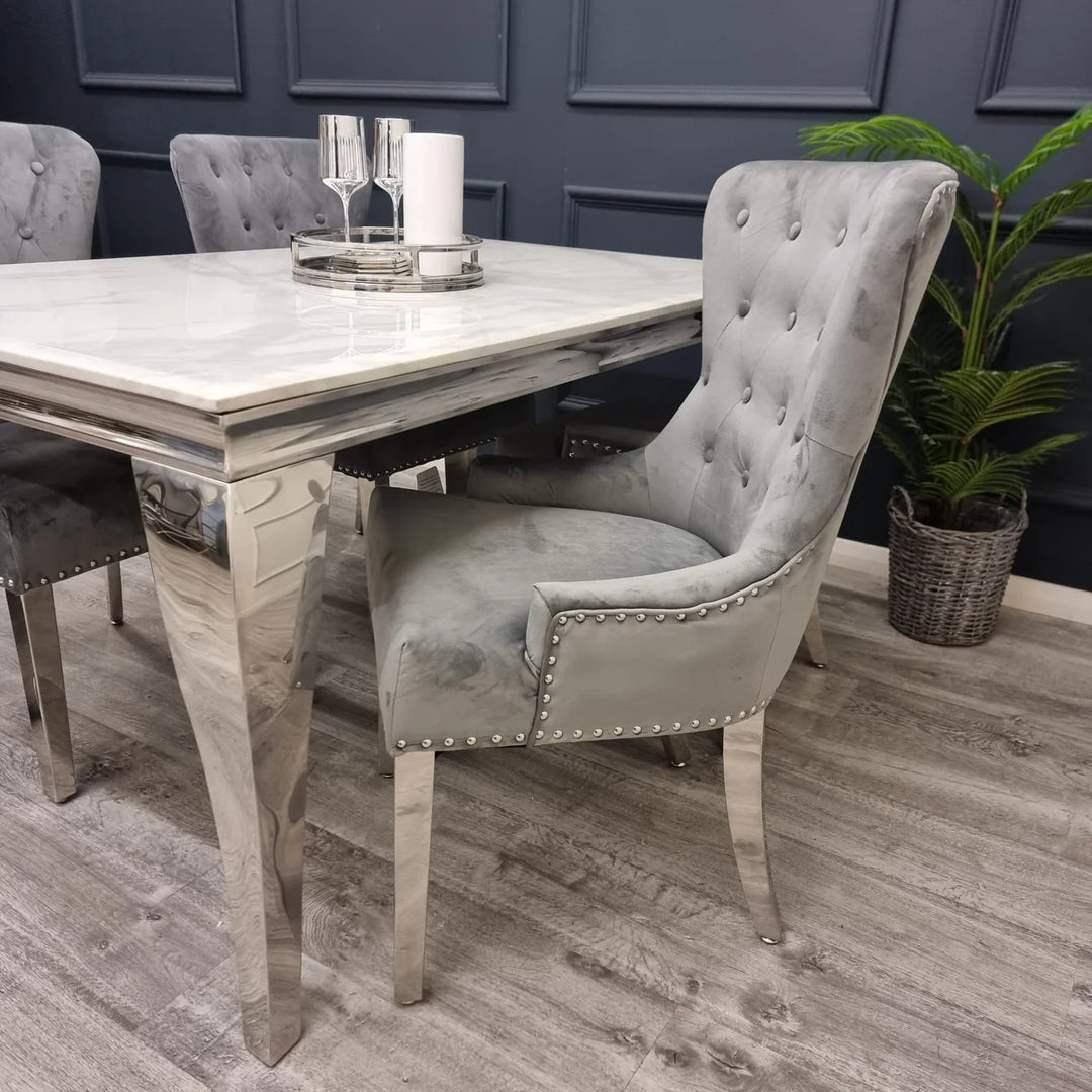 Megan Velvet Dining Chair - Belmont Interiors