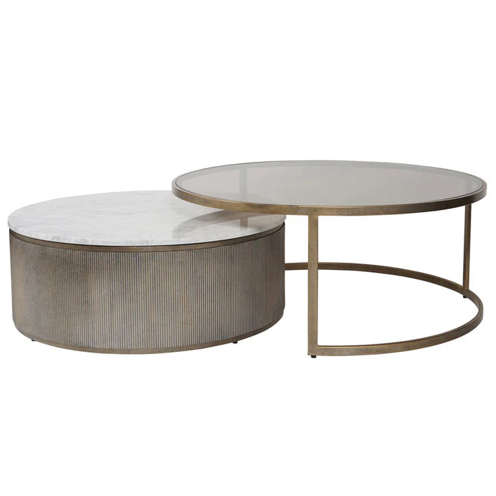 Libra Interiors Belvedere Nesting Coffee Table