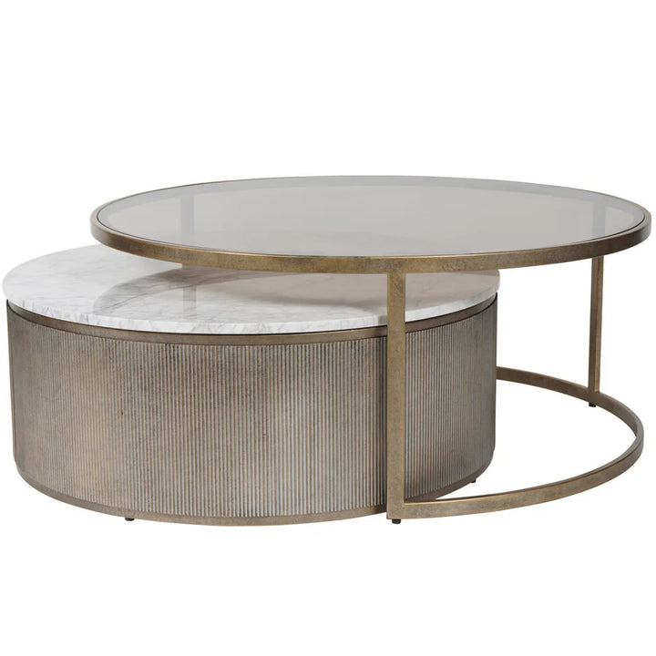 Libra Interiors Belvedere Nesting Coffee Table