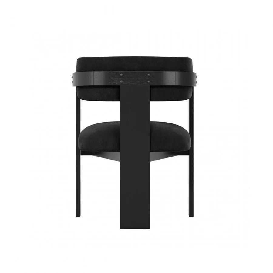 Madison Designs Neo Mai Black On Black Dining Chair