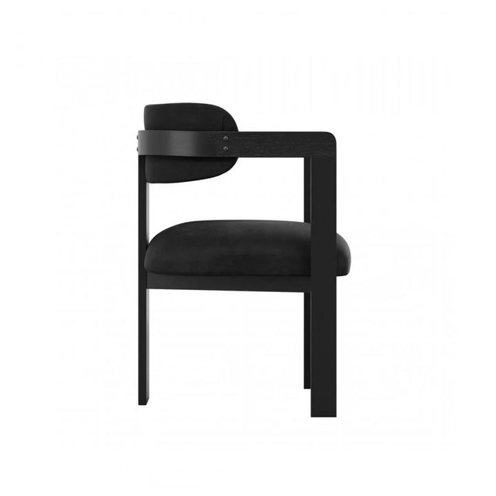 Madison Designs Neo Mai Black On Black Dining Chair