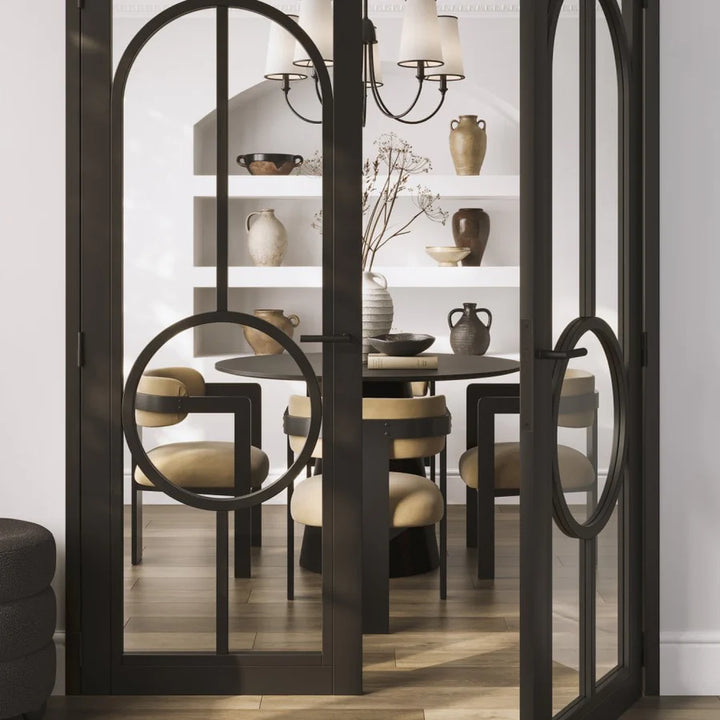 Madison Designs Neo Mai Mole and Black Dining Chair