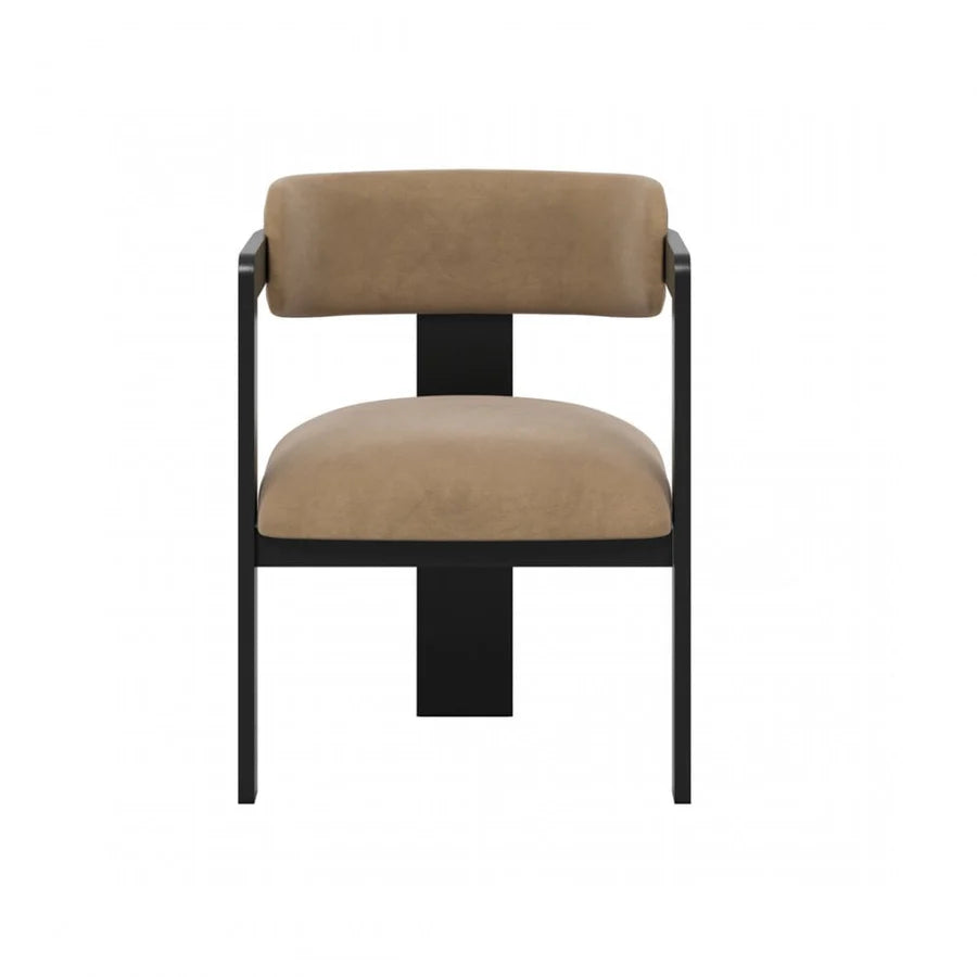 Madison Designs Neo Mai Mole and Black Dining Chair