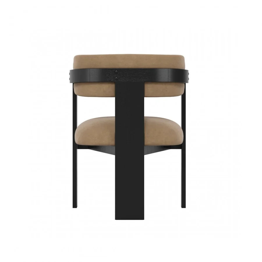 Madison Designs Neo Mai Mole and Black Dining Chair