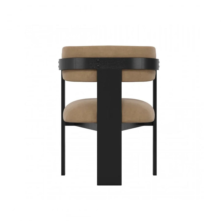 Madison Designs Neo Mai Mole and Black Dining Chair