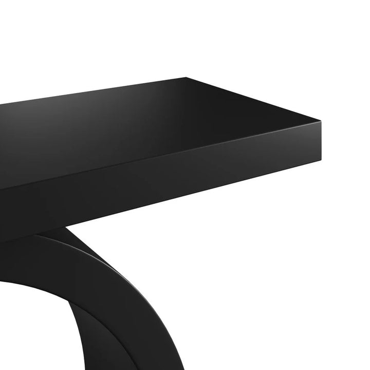 Madison Designs Oren Matt Black Console Table