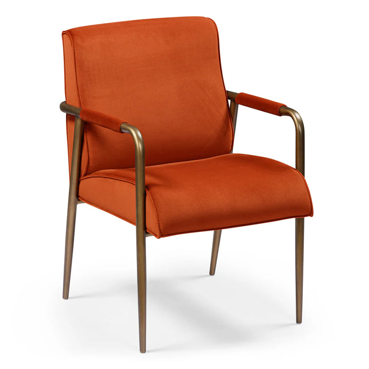 DI Designs Campden Club Chair - Rust Orange - Belmont Interiors