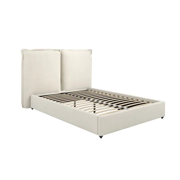 Madison Designs Sunday Bed in Ivory Linen Fabric