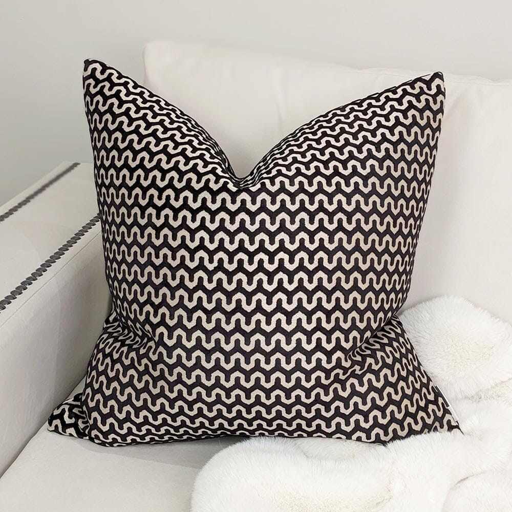 Malini Oslo Cushion In Black