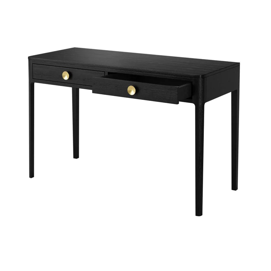 DI Designs Abberley Desk in Black - Belmont Interiors