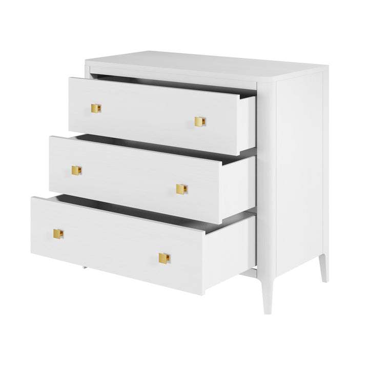 DI Designs Abberley Chest of Drawers in White - Belmont Interiors