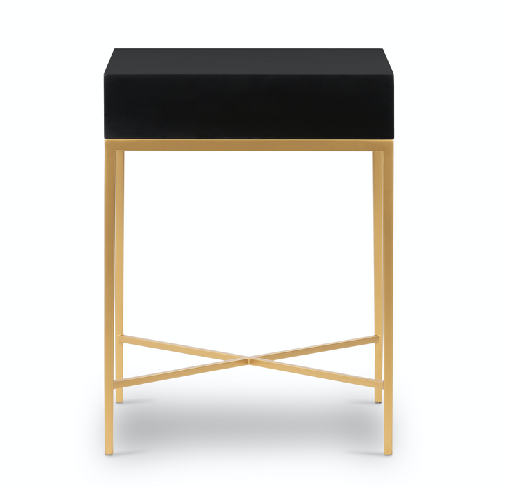 DI Designs Berkeley Side Table - Black - Belmont Interiors