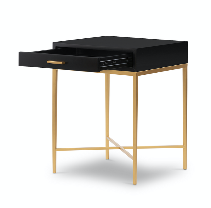 DI Designs Berkeley Side Table - Black - Belmont Interiors