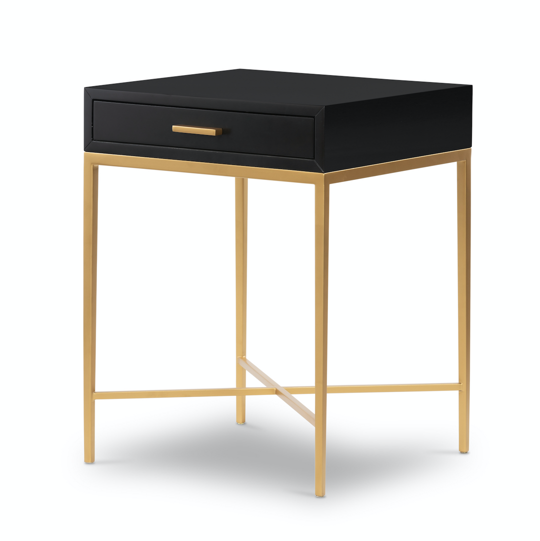 DI Designs Berkeley Side Table - Black - Belmont Interiors