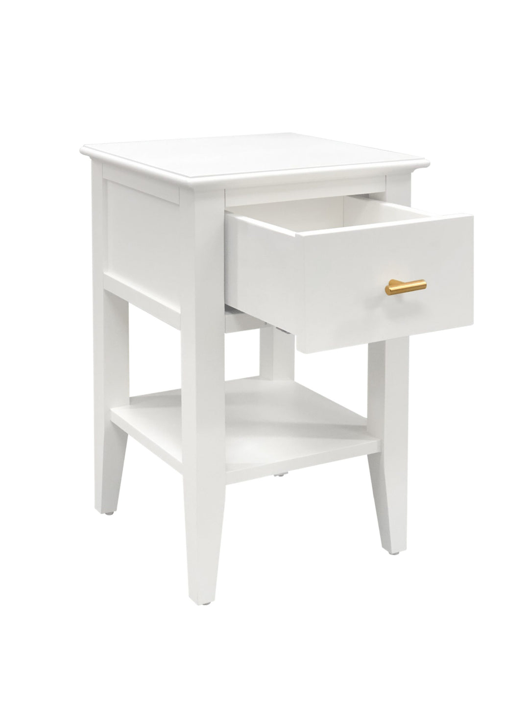 DI Designs Chilworth Bedside in White - Belmont Interiors