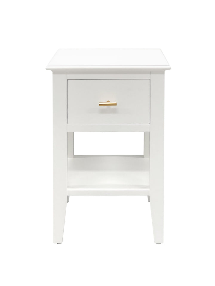 DI Designs Chilworth Bedside in White - Belmont Interiors